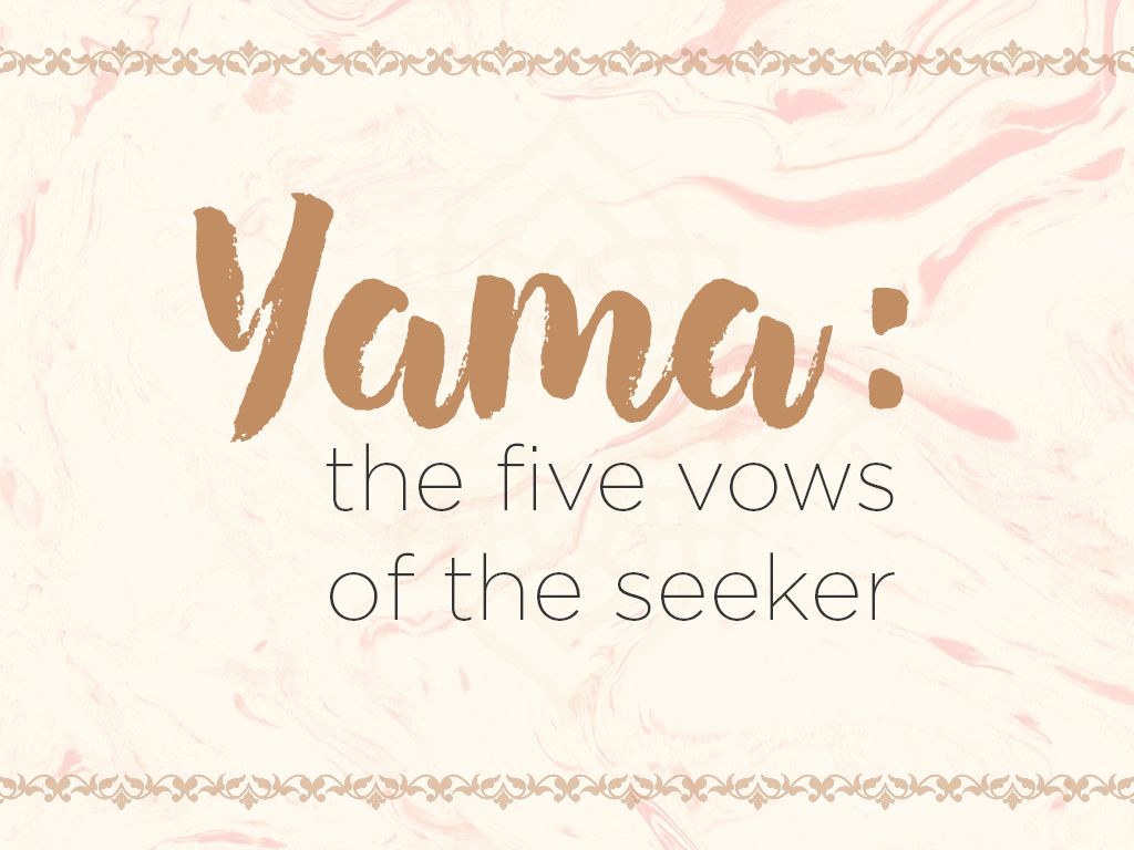 Yama les cinq voeux du chercheur