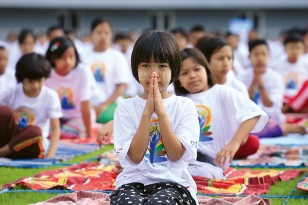 Journée internationale du yoga - enfants